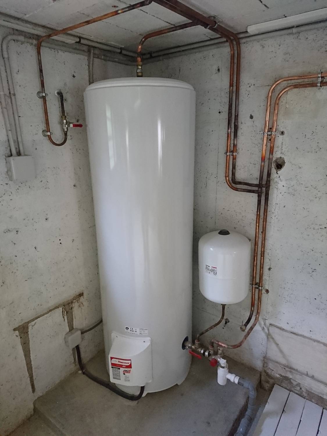 Production d'eau chaude